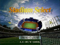 une photo d'Ã©cran de Sega Worldwide Soccer 97 sur Sega Saturn